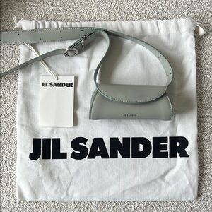 Jil Sander Micro Cannolo Bag - sea foam LIKE NEW